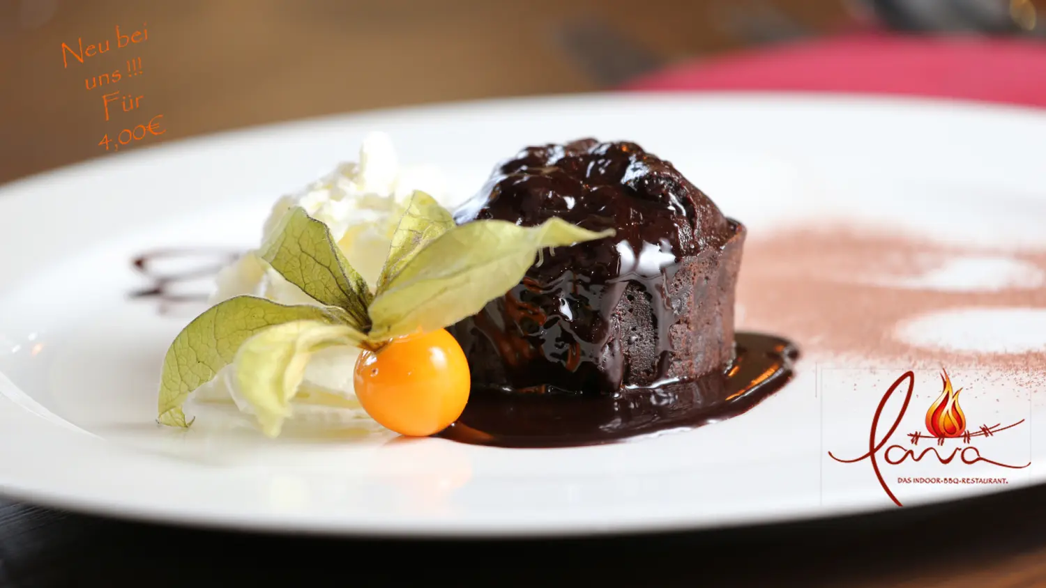 Schokoladen-Lava von Lava Das Indoor BBQ Restaurant